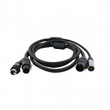 STAGE4 LightLink DUO T2 комбинированный DMX-силовой кабель 2 м 2