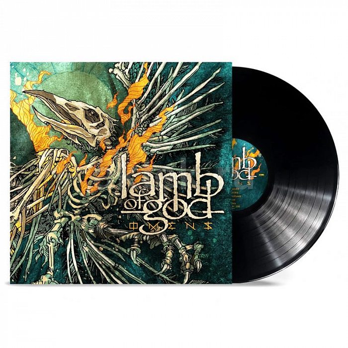 Виниловая пластинка LAMB OF GOD - OMENS BLACK VINYL 12"