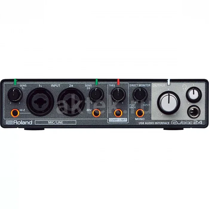 Roland Rubix24 USB-аудиоинтерфейс, 2 входа и 4 выхода