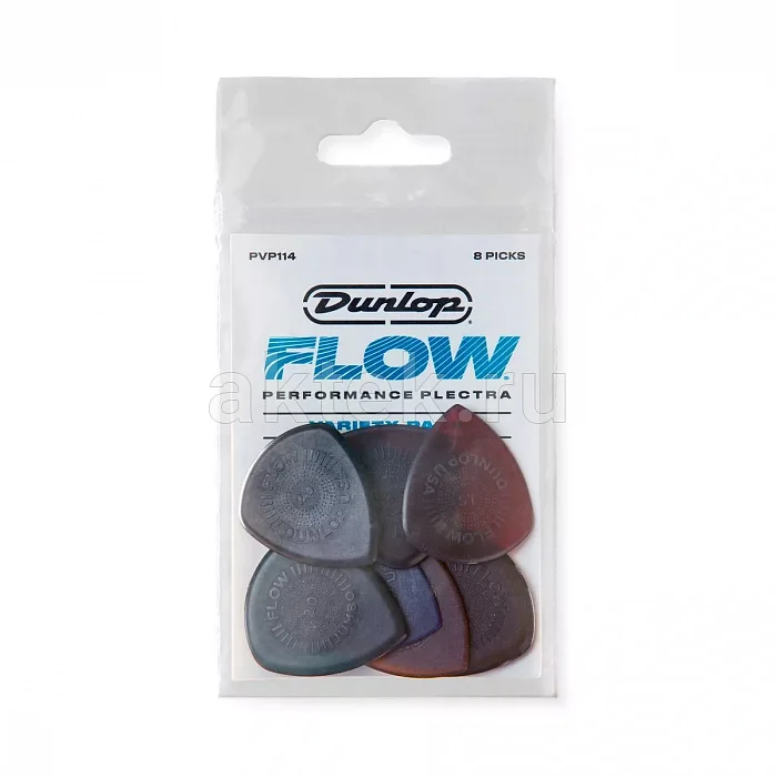 Dunlop PVP114 Variety Flow медиаторы, ultex, 8 шт
