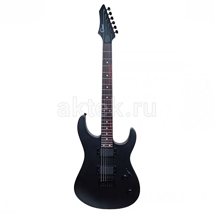 Omni JM-20 BK электрогитара, 24 лада, корпус из красного дерева