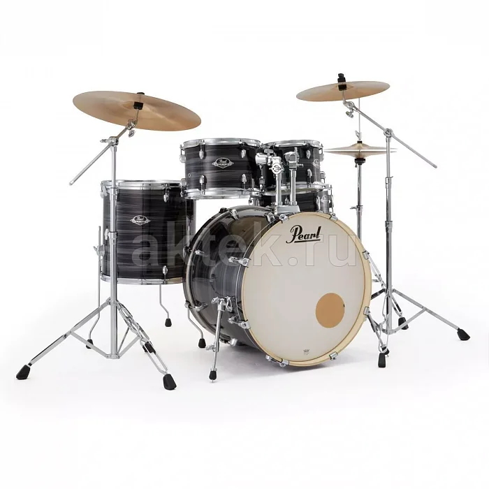 Pearl EXX725SNBR/C778 пятибарабанная установка с тарелками Sabian 3
