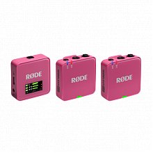 RODE Wireless GO (Gen 3) PINK ультракомпактная двухканальная