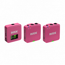 RODE Wireless GO (Gen 3) PINK ультракомпактная двухканальная