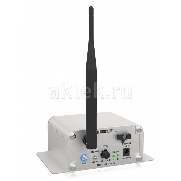 KLARK TEKNIK DW 20T Передатчик стерео 2,4 ГГц, регулировка уровня 3