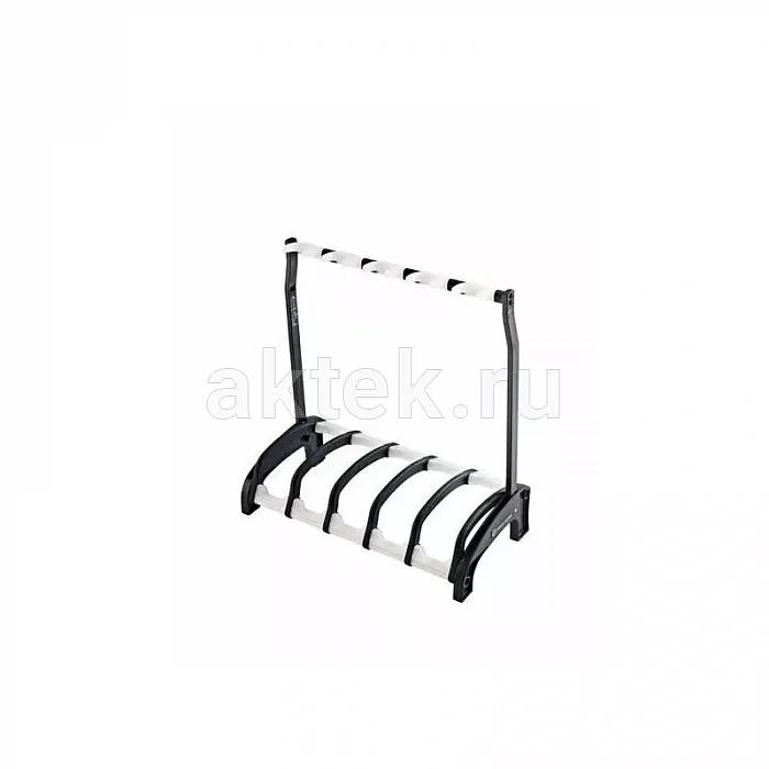K&M 17525-016-00 Guardian 5 стойка для пяти гитар, чёрная