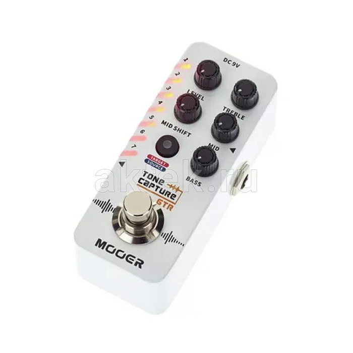 Mooer Tone Capture GTR педаль моделирования гитарного тембра, 7 пресетов 3