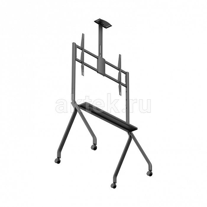 Digis DSM-P1296 Black мобильная стойка ТВ 55–100″ VESA900×600 до120кг 3