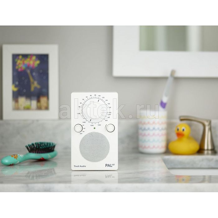 Tivoli PAL BT White портативный Bluetooth-радиоприёмник с аккумулятором 2