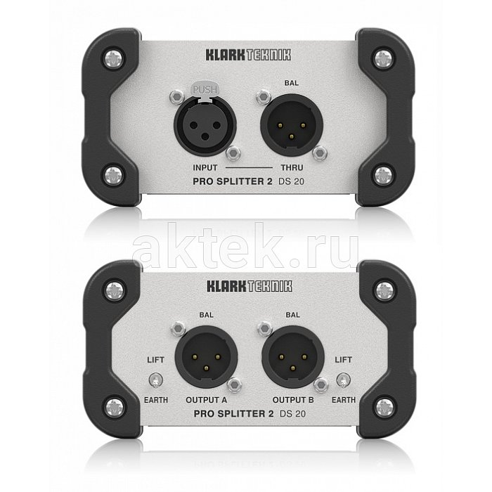 KLARK TEKNIK DS 20 сплиттер пассивный на 3 выхода, выход THRU-сквозной