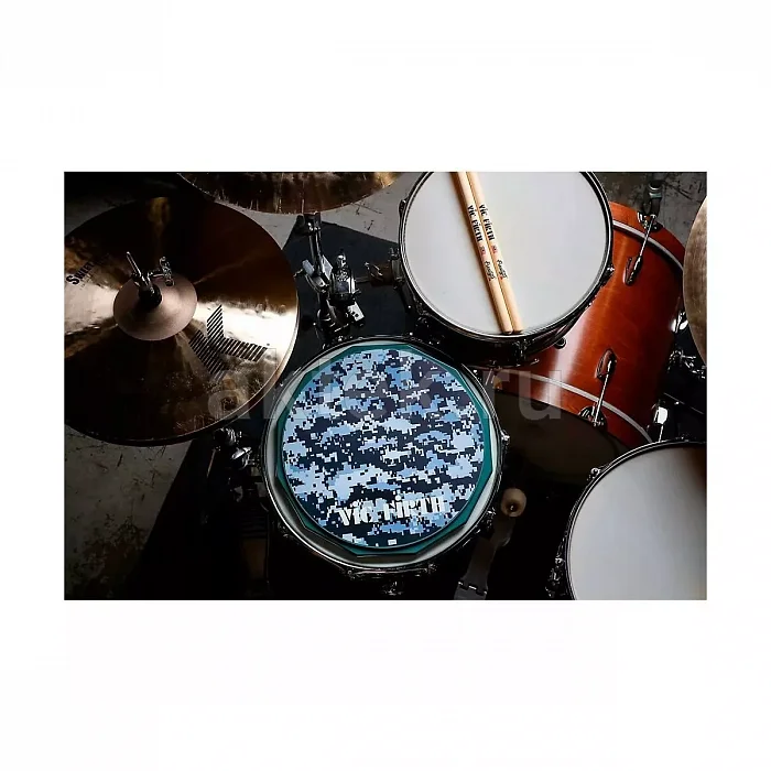 Vic Firth VXPPDC12 односторонний тренировочный пэд 12″, силикон, МДФ 10