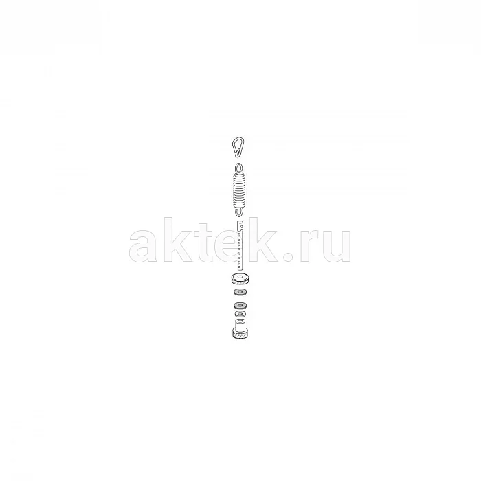 Pearl SPA-90A пружина педали бас-барабана в сборе 2
