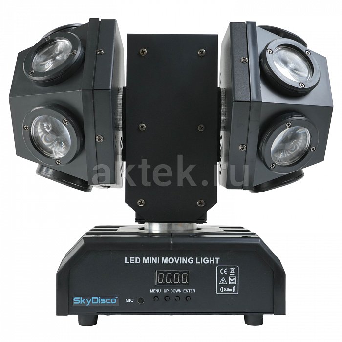 Вращающаяся голова SkyDisco 12 LED Moving Head Plus 9