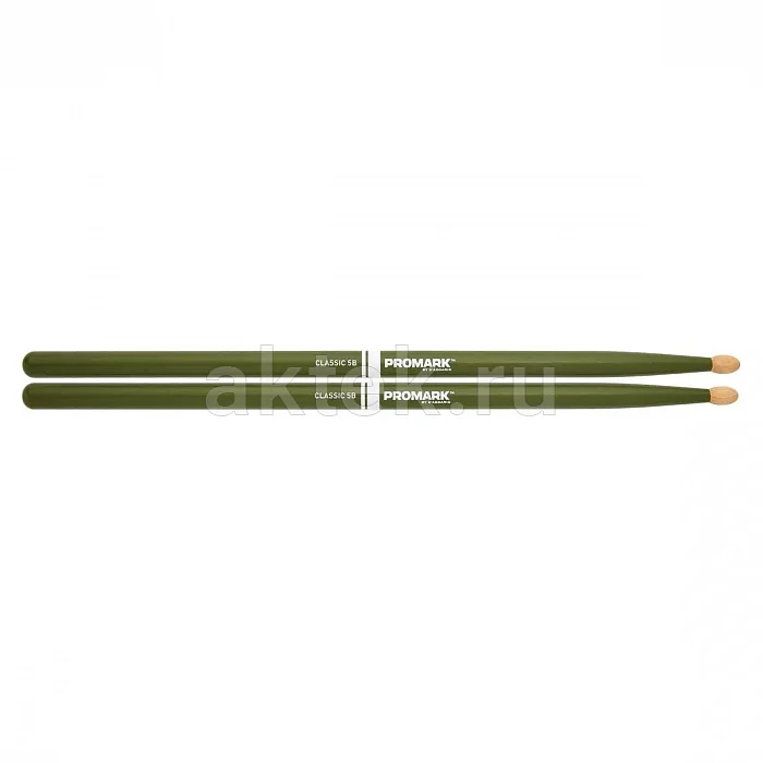 Pro Mark TX5BW-GREEN барабанные палочки, зеленый, орех