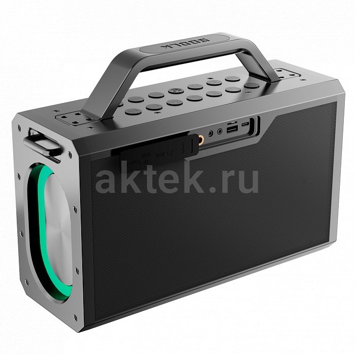 Портативная караоке колонка с двумя микрофонами SODLK S1115 200 Вт 3