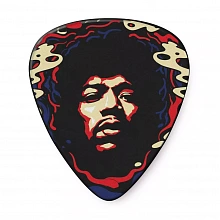 Dunlop JHP15HV Jimi Hendrix Star Haze медиаторы, целлулоид, жесткие 2