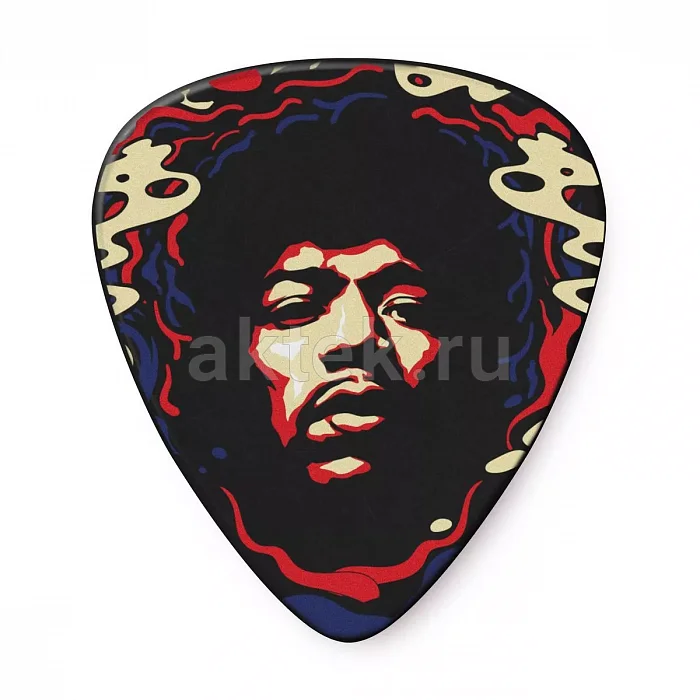 Dunlop JHP15HV Jimi Hendrix Star Haze медиаторы, целлулоид, жесткие 2