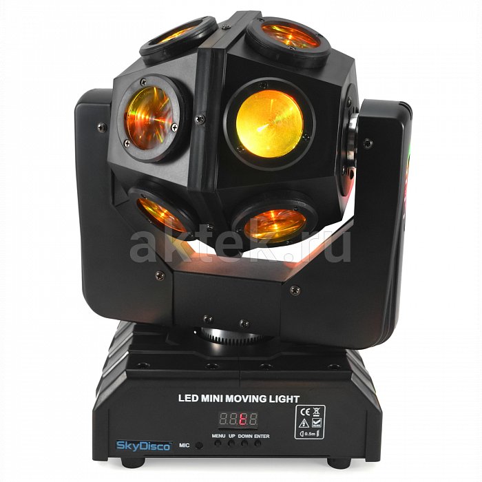 Вращающаяся голова SkyDisco 12 LED Moving Head 9