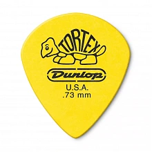 Dunlop 498P073 Tortex Jazz III XL медиаторы, 0,73 мм