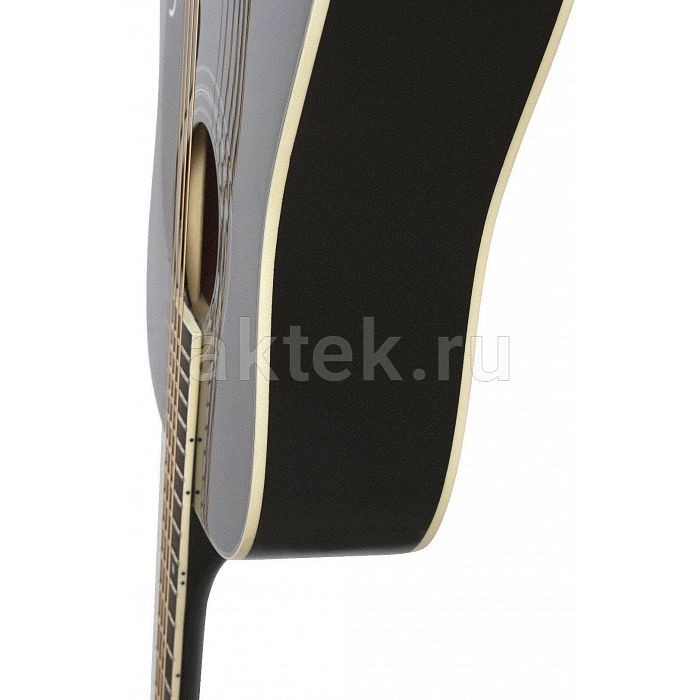 Акустическая гитара EPIPHONE PRO-1 PLUS Acoustic Ebony 4