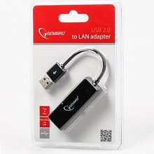 Переходник USB-LAN Am - RJ45 Gembird NIC-U2 2