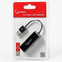 Переходник USB-LAN Am - RJ45 Gembird NIC-U3 2