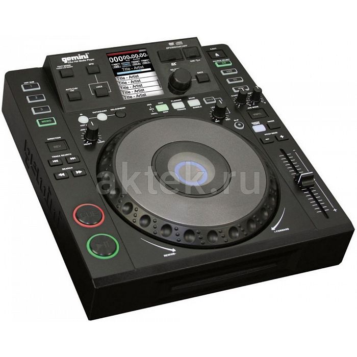 DJ CD/USB/SD медиапроигрыватель Gemini CDJ-700 3