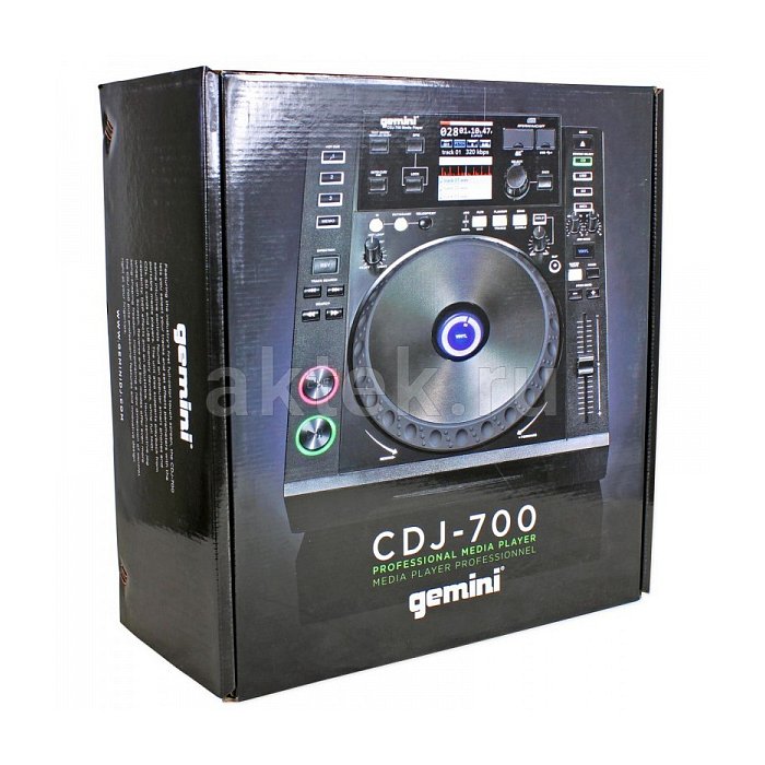 DJ CD/USB/SD медиапроигрыватель Gemini CDJ-700 5