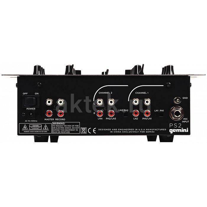 DJ микшер Gemini PS2 2