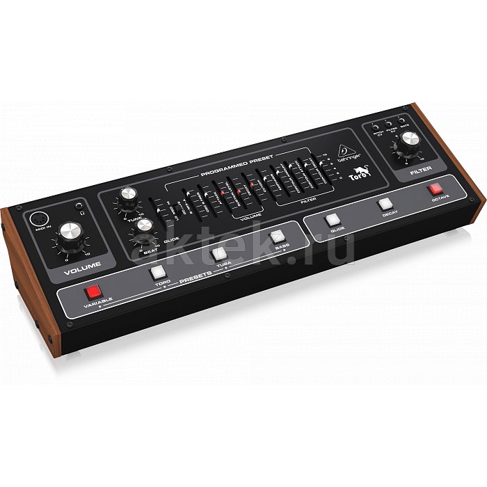 Behringer TORO Классический аналоговый бас-синтезатор с двумя VCO