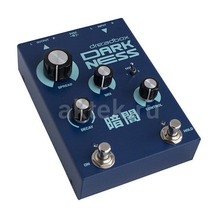Гитарная педаль реверберации Dreadbox Darkness 3