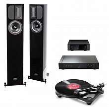 Комплект проигрывателя винила Rega Premium Black