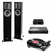 Комплект проигрывателя винила Rega Premium Black