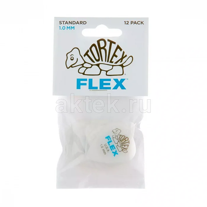 Dunlop 428P100 Tortex Flex Standard 12Pack медиаторы, 1 мм 3
