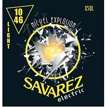 Savarez X50L комплект струн, калибр 10-46, обмотка из никелированной стали