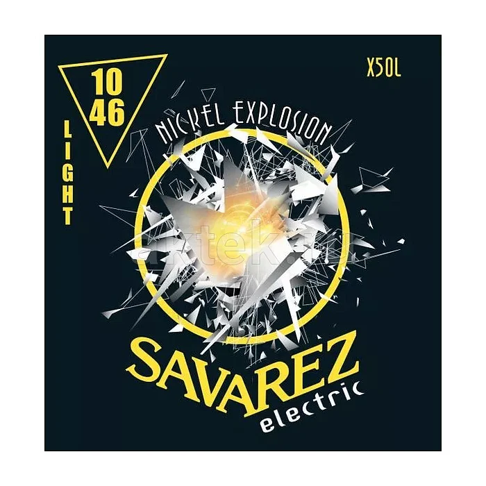 Savarez X50L комплект струн, калибр 10-46, обмотка из никелированной стали