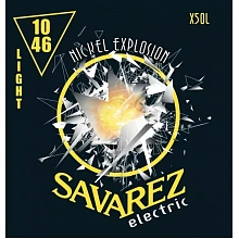 Savarez X50L комплект струн, калибр 10-46, обмотка из никелированной стали