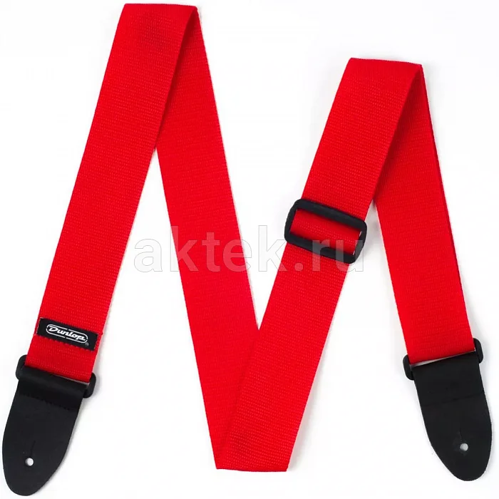 Dunlop D0701RD Poly гитарный ремень