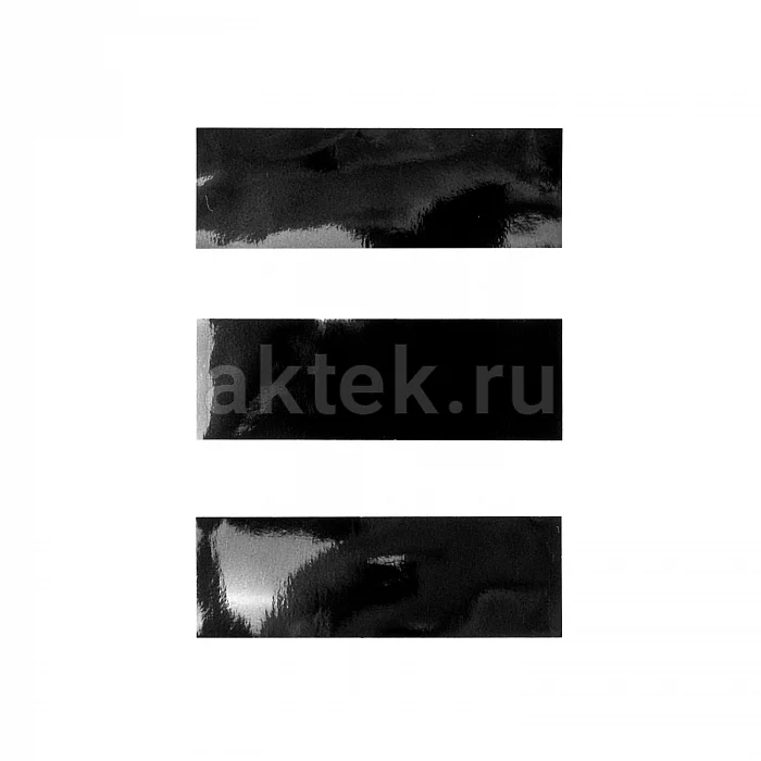 Металлизированное конфетти 17x55мм 1кг черный 7