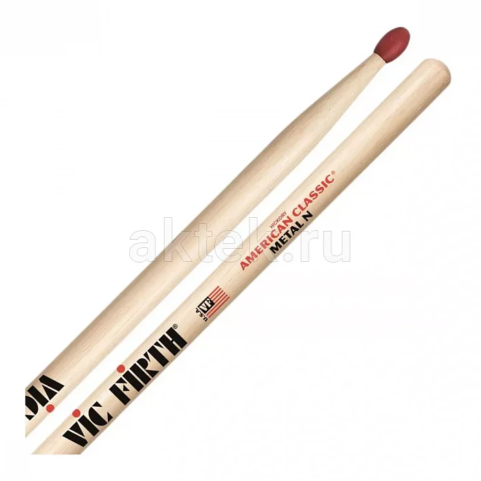 Vic Firth Metal N (CMN) барабанные палочки, орех 2