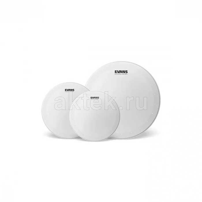 Evans ETP-HDD-F комплект пластиков томов 10″/12″/14″, двухслойные, с напылением