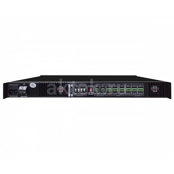 DSPPA DA-2125 трансляционный усилитель, 2×125 Вт, 2 канала 4