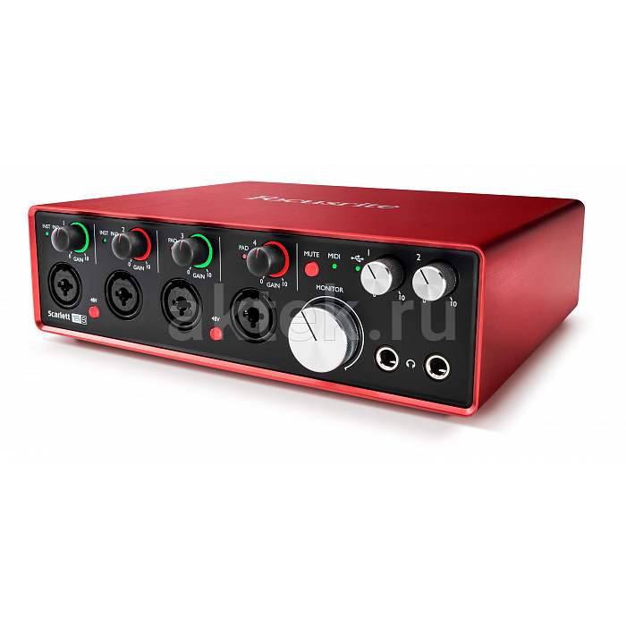 Аудиоинтерфейс FOCUSRITE Scarlett 18i8 2nd Gen 3