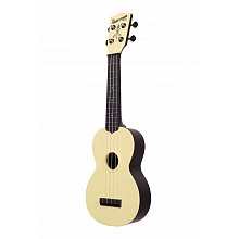 Укулеле сопрано KALA WATERMAN by  KA-SWB-YL Waterman Pale Yellow, Matte, Soprano Ukulele 2