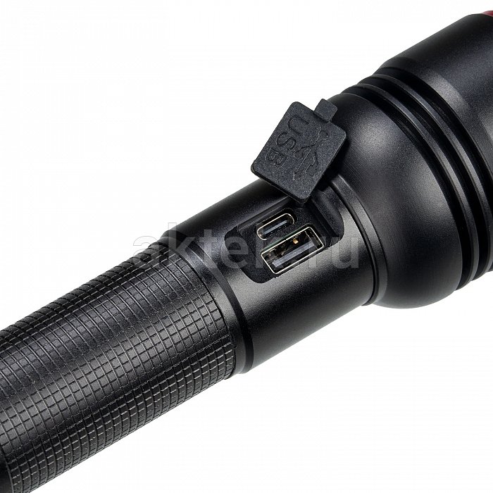 Ручной аккумуляторный фонарь Поиск P-X68-TG 3
