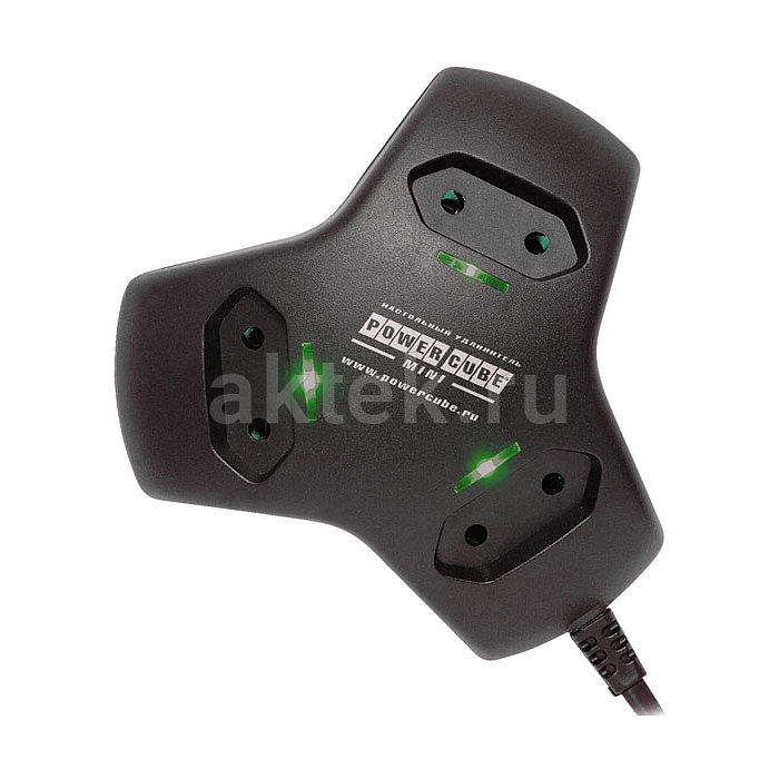 Сетевой удлинитель настольный POWER CUBE Mini PCM-3B 2