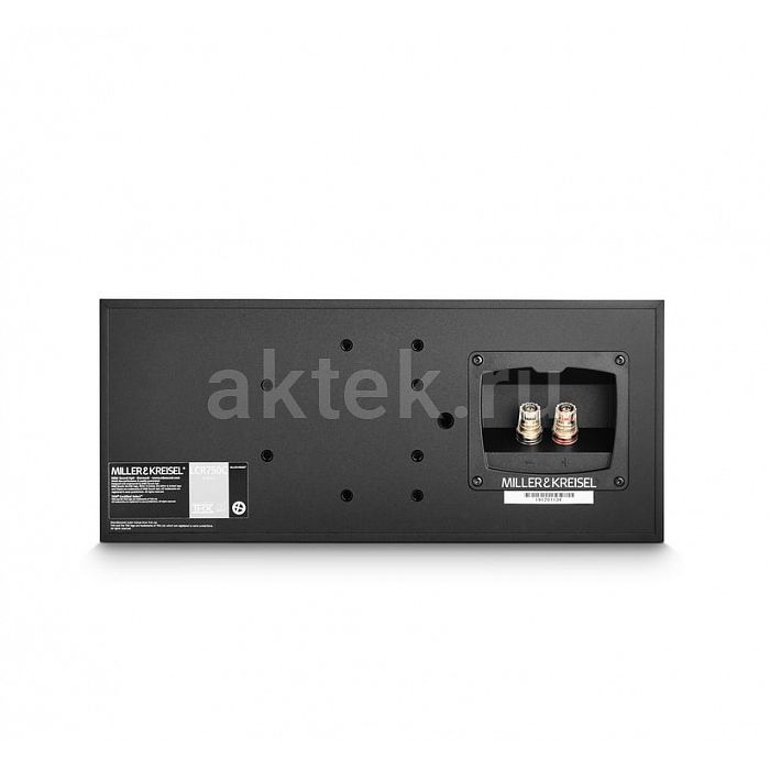 M&K Sound LCR750C Black Vinyl/Metal Black пассивная центральная АС-2×5,25дюйма/25–400Вт 3