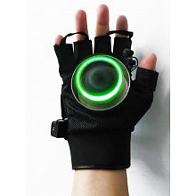 Лазерная перчатка SkyDisco Rotable Light (зеленая) 3