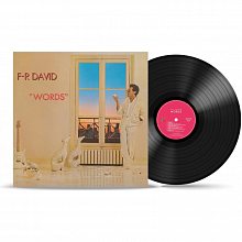 Виниловая пластинка F.R. DAVID - WORDS BLACK VINYL 12"
