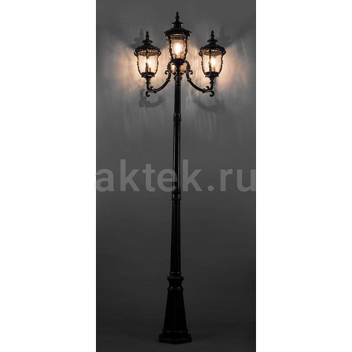 Светильник садово-парковый Feron PL5009 темно-коричневое золото 2